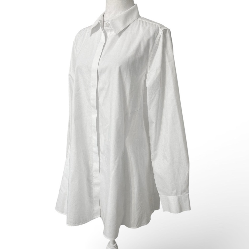Foxcroft Cici Non-Iron Tunic NWOT - Picture 7 of 7